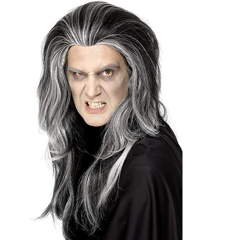 Vampire Wig Smiffy's Gothic Vampire Wig Halloween Wigs