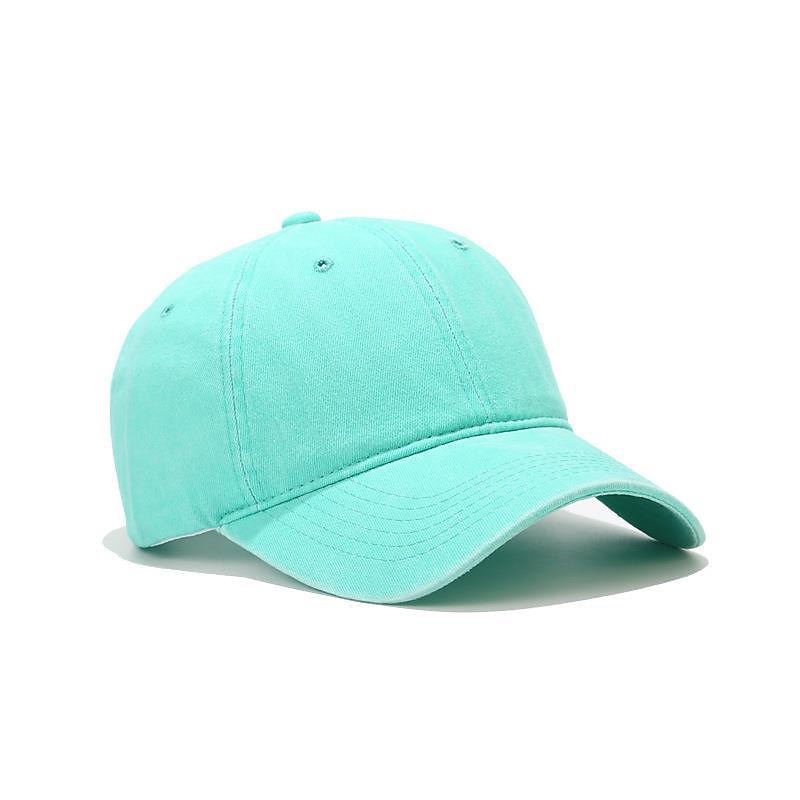 Solid Spring Summer Washing Cap Women Ponytail Baseball Cap Fashion Hats Men Baseball Cap Cotton Outdoor Simple Vintag Visor Casual Cap4