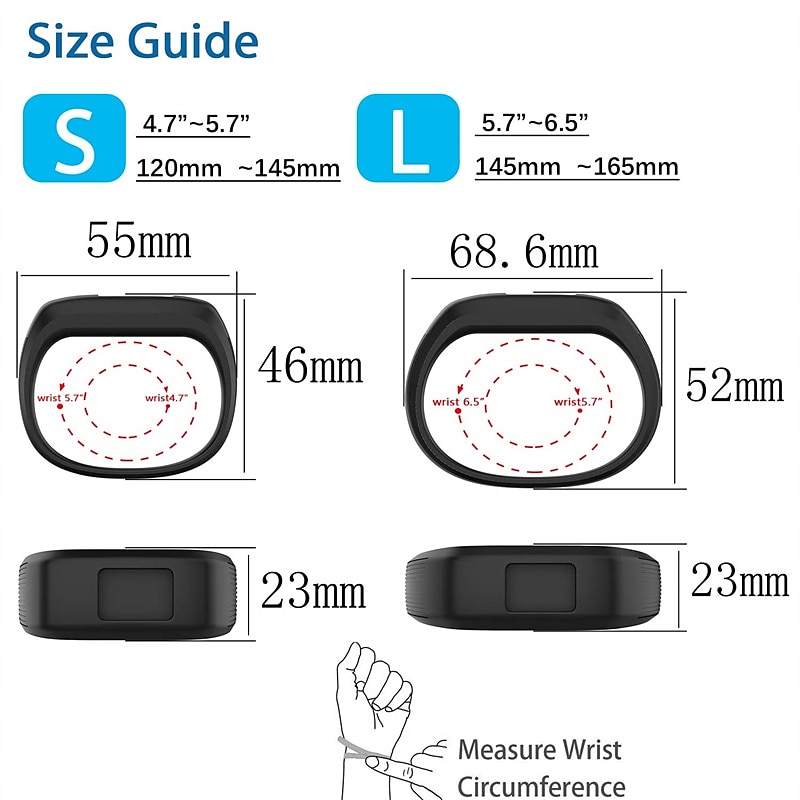 3 Pack Watch Band for Garmin Vivofit 3 Vivofit JR Vivofit jr 2 Silicone Replacement  Strap Elastic Waterproof Adjustable Sport Band Wristband2