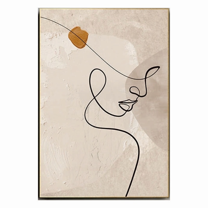 Hand Painted Handmade Oil Painting Elegant Lady Home Decoration Decor Rolled Canvas Fashion Modern Paintings3