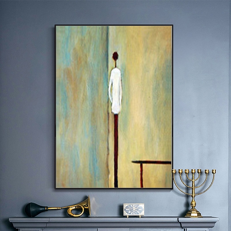 Mintura Handmade Figure Oil Painting On Canvas Wall Art Decoration Modern Abstract Picture For Home Decor Rolled Frameless Unstretched Painting4