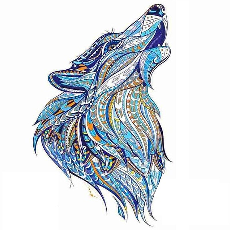 New Wood Animal Puzzle A5 A4 A3 Size Baby Toy 3D Jigsaw Set Board Game for Adults Kids Gifts Educational Toy Tangram Puzzles4