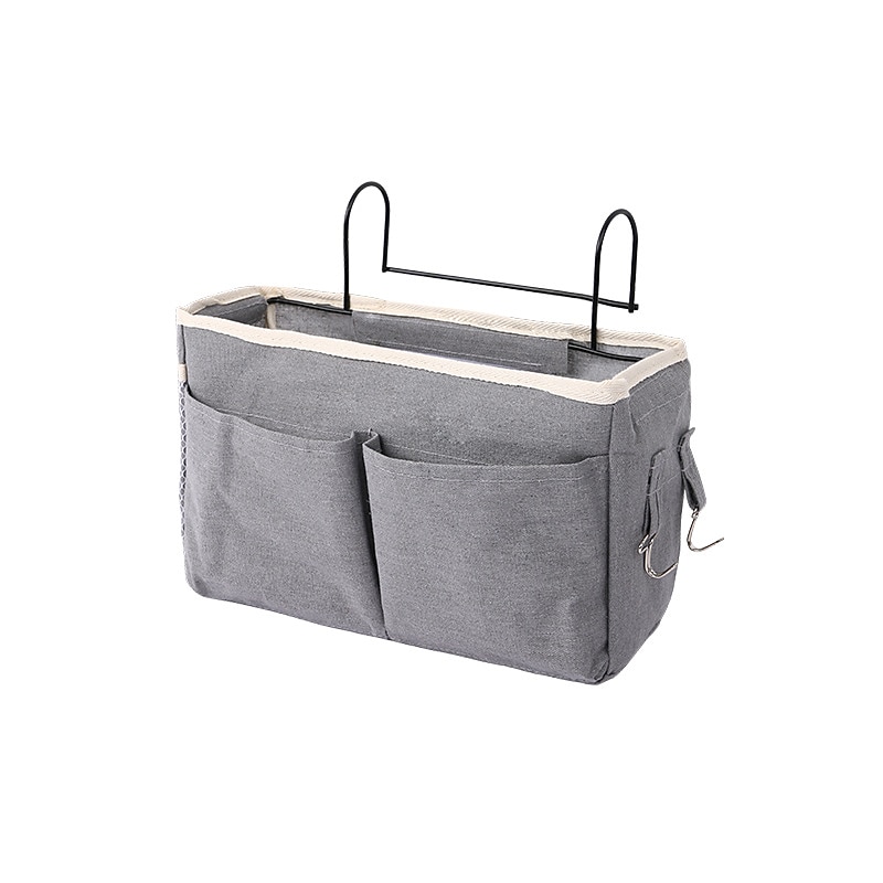 Multi-function Bedside Storage Hanging Bag Bed Table Basket Bedside Organizer Shelf Hanging Bag For Home Storage4