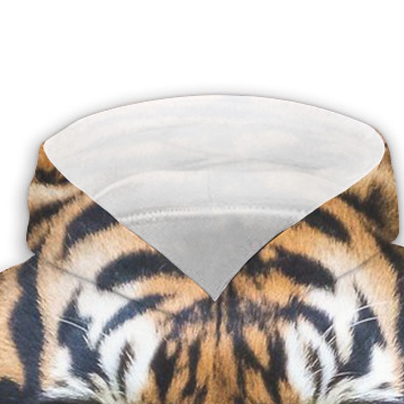 Boys 3D Animal Tiger Hoodie Long Sleeve 3D Print Spring Fall Active Sports Fashion Kids 3-13 Years Outdoor Daily Indoor Regular Fit4