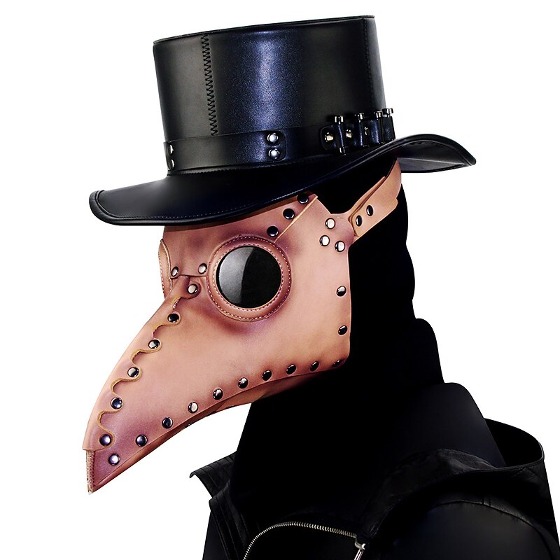 Retro Vintage Punk & Gothic Steampunk Mask Plague Doctor Fancy Dress Men's Women's Fantasy Steampunk Masquerade Party / Evening Adults Mask3