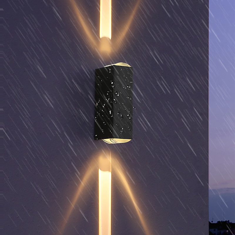 LED Outdoor Wall Lights Indoor Wall Lights Living Room Outdoor Aluminum Wall Light IP65 110-120V 220-240V3