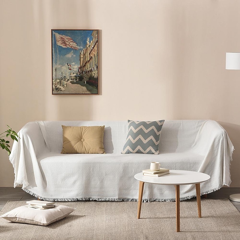 Anti-Scratch Cat Sofa Blanket Sofa Slipcover,Soft Bedding Blankets ,Furniture Protector from Pet Scratch, Premium Fluffy Blankets Throw Dog Bed2