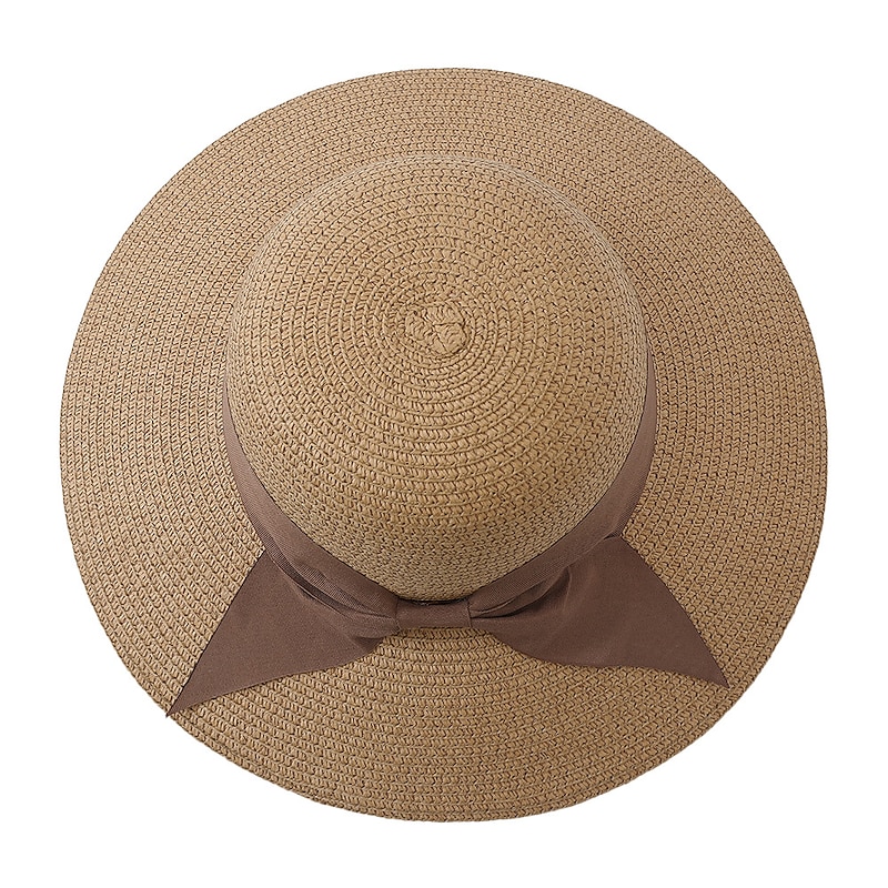 Retro Vintage 1950s Straw Hat Princess Fancy Dress Women's Masquerade Party / Evening Bachelorette Party Adults Hat2