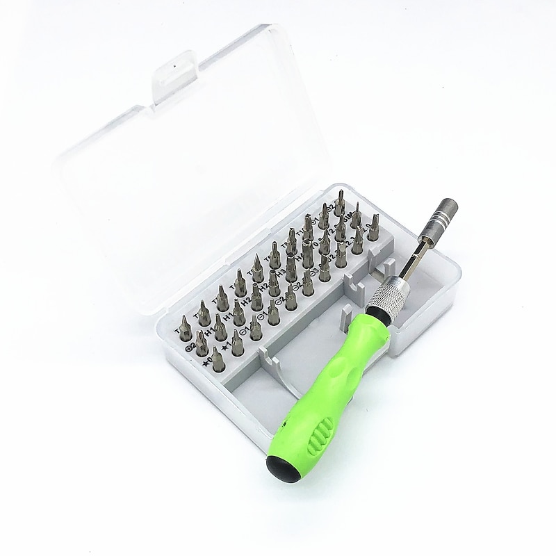 32 In 1 Screwdriver Set With Case, For Assembly And Disassembly Of Machine, Must Be Good, Multi-functional Screwdriver Kit, Special-Shaped Tools, Five Star Screwdriver, Y-Type Triangle Repair Kit