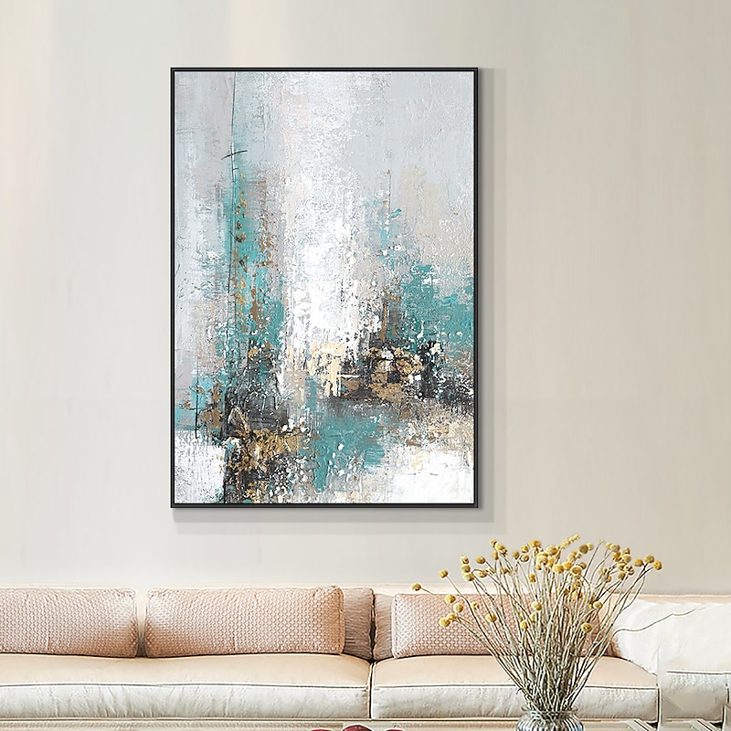 Mintura Handmade Oil Painting On Canvas Wall Art Decoration Modern Abstract Picture For Home Decor Rolled Frameless Unstretched Painting3