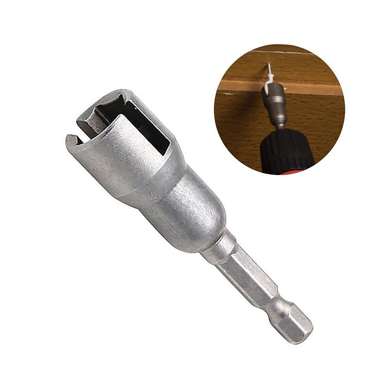 Slotted Sleeve Wing Sleeve Butterfly Sleeve 65mm Powered Wing Nut Drive Hexagon Handle 6.3mm Socket Hand Tool3