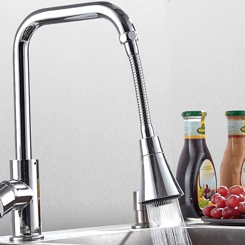 Universal Kitchen Water Faucet Adjustable Pressure 360 Degree Rotating Water Tap Head Water Saving Shower Faucet Nozzle Adapter4