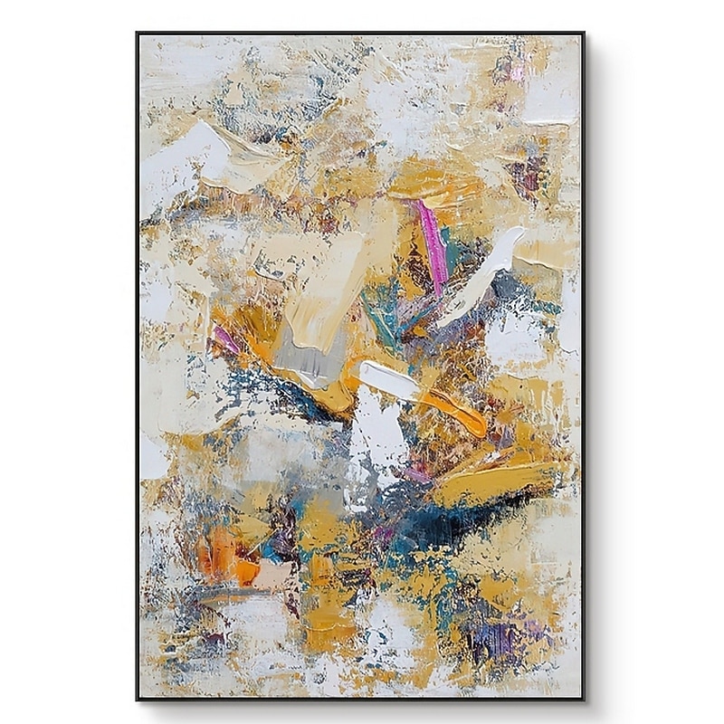 Handmade Hand Painted Oil Painting Wall Art Texture Abstract Modern Art Home Decoration Decor Rolled Canvas No Frame Unstretched2