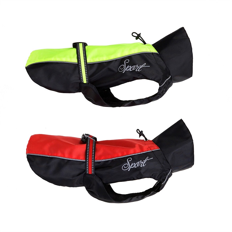 Dog Cat Rain Coat Rain Jacket Fashion Leisure Waterproof Soft Washable Comfortable Outdoor Party Dailywear Casual Daily Festival Dog Clothing for Bulldog Shiba Inu Poodle Small Medium