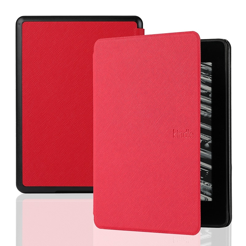 Tablet Case Cover For Amazon Kindle Paperwhite 6.8'' 11th Paperwhite 6'' 10th Portable Flip Full Body Protective Solid Colored TPU PU Leather4