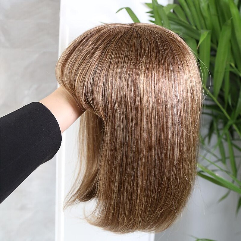 Short Pixie Cut Color Wigs 150% Brazilian Remy Straight Wig Human Hair Bob Wigs Fringe Wigs Human Hair Wigs For Black Women2