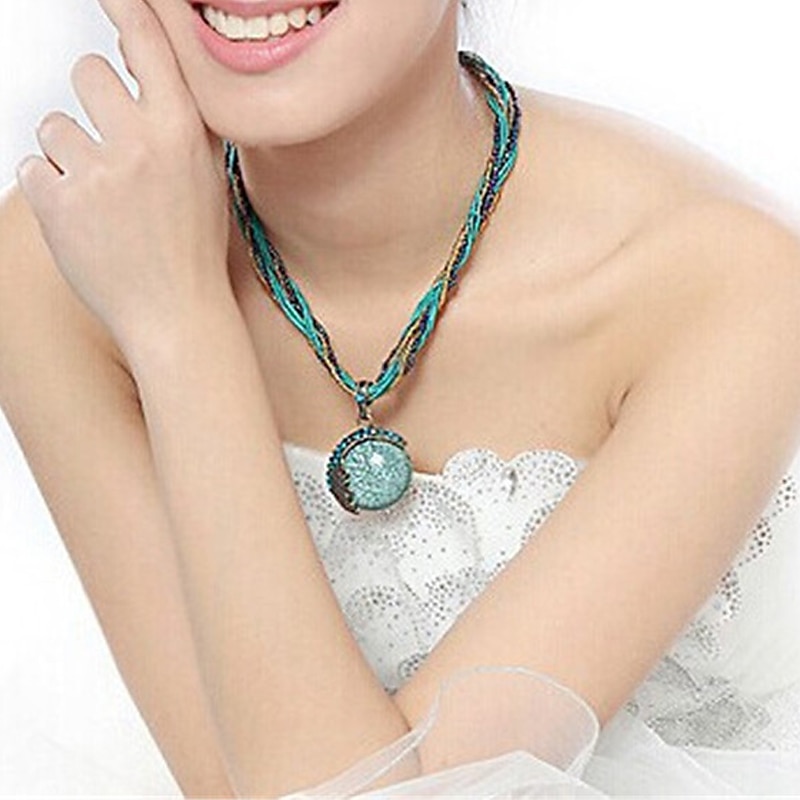 Women's necklace Vintage Outdoor Geometry Necklaces4