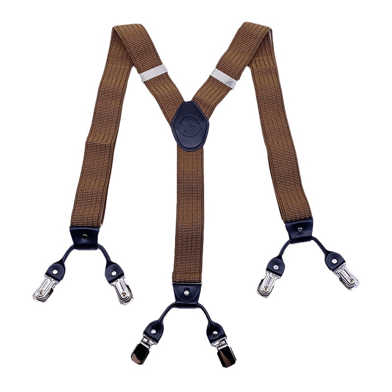 Retro Vintage Roaring 20s 1920s Suspenders The Great Gatsby Fancy Dress Men's Masquerade Wedding Wedding Guest Party / Evening Adults Suspenders3