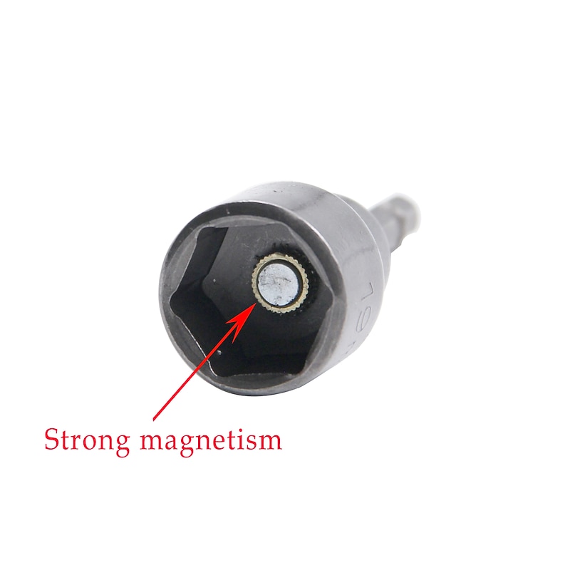 19mm Magnetic Hexagon Socket Wrench Hexagon Handle Magnetic Sleeve Screw Tightening Electric Wrench4
