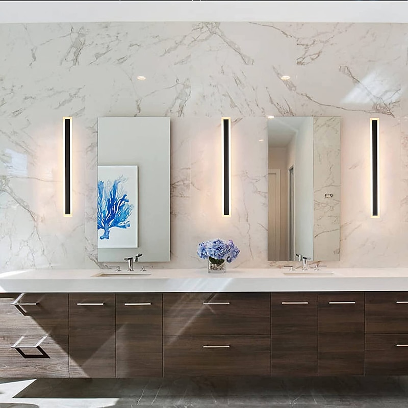 60/80/100cm Wall Light LED Acrylic Wall Sconces Long Porch Wall Lamp Fixture Suitable for Living Room AC85-265V3