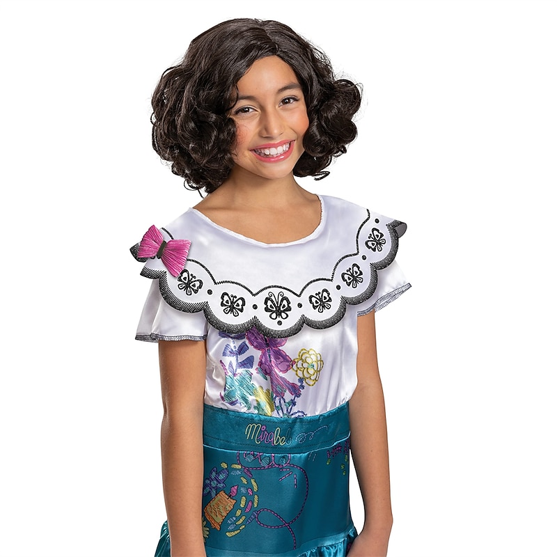 Child Wig for Girls Encanto Mirabel  Accessory for Kids Child Size  Halloween Wigs2
