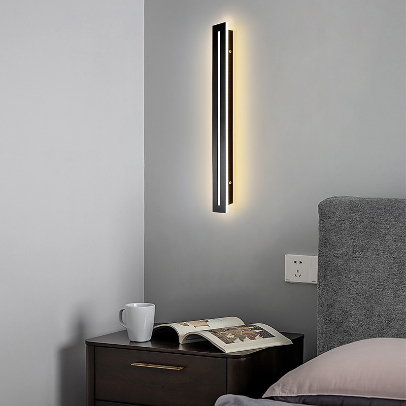 Wall Light LED Modern Nordic Style Vanity Lights Indoor Wall Lights Living Room Bedroom Metal Wall Light 220-240V 34 W3