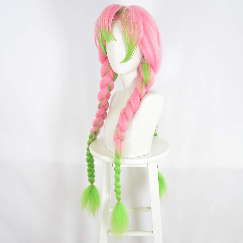 CosplayAccessories Make Up Adult Kids Cosplay Wig Yellow Halloween Wigs3