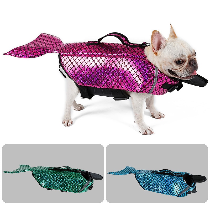 Dog Cat Life Vest Dog Life Jacket Fashion Cute Adjustable Breathable Soft Washable Comfortable Outdoor Party Dailywear Casual Daily Festival Dog Clothing for Bichon Frise Poodle Pomeranian Baby Pet2