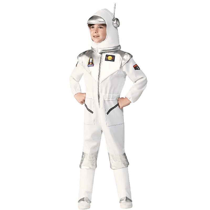 Boys Girls' Astronaut Cosplay Costume For Halloween Carnival Masquerade Cosplay Kid's Leotard / Onesie Hat2