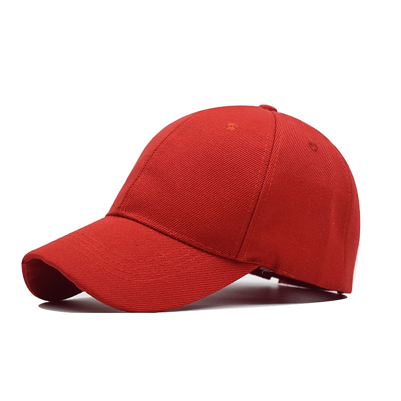 1pcs Unisex Cap Casual Solid Curved Sun Visor Baseball Cap Adjustable Snapback Hats For Women Men Hip Hop Cap Street Dad Hat2