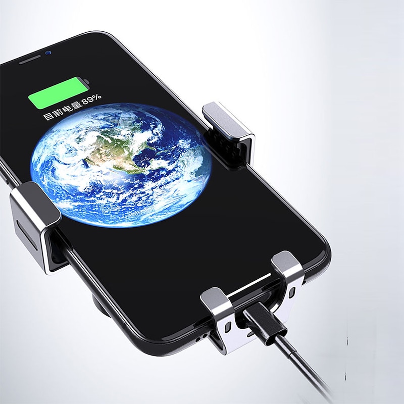 Gravity Car Mount For Mobile Phone Holder Car Air Vent Clip Stand Cell phone GPS Support For iPhone for Huawei for Samsung4