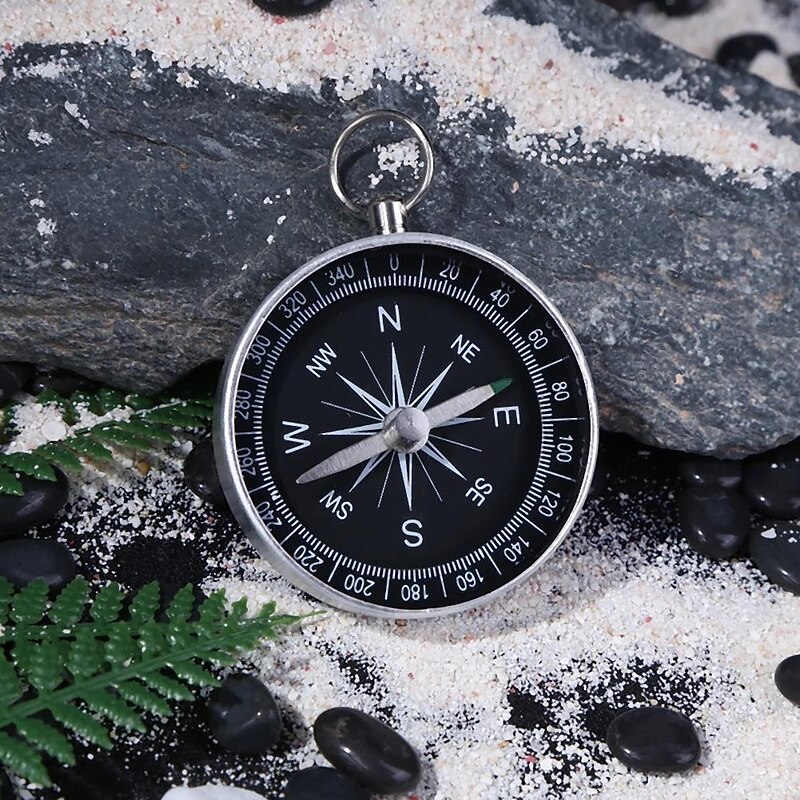 Outdoor Camping Equipment Hiking Lightweight Aluminum Wild Survival Professional Compass Navigation Tool2