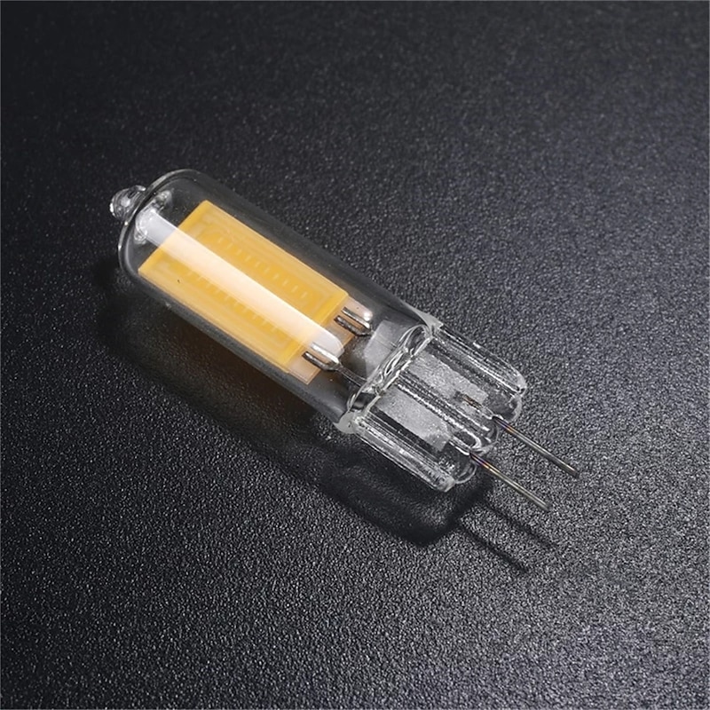 10pcs Dimmable No Flicker Glass LED G4 COB Bulb 3W AC/DC12V Led lamp Crystal Light Bulb Lampada Lampara Bombilla Ampoule4