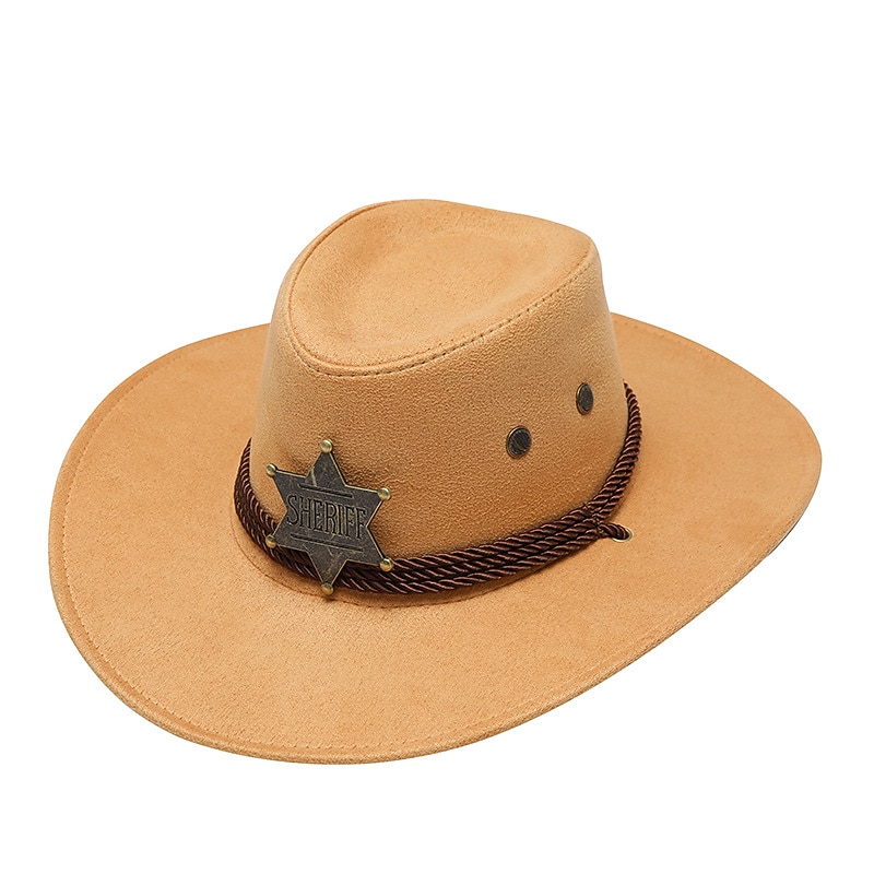 18th Century 19th Century State of Texas Cowboy Hat West Cowboy Ameirican Fancy Dress Men's Women's Vacation Casual Daily Adults' Hat3
