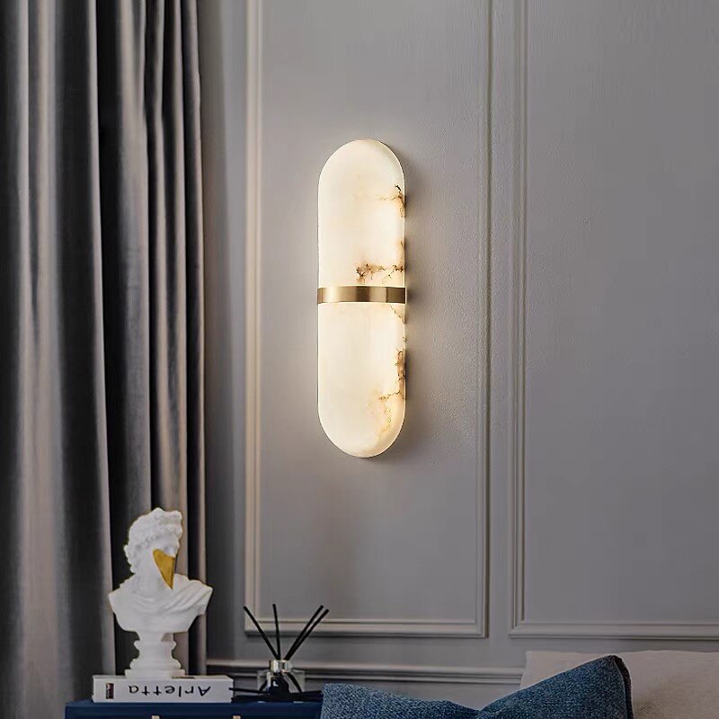 Modern Indoor Wall Lights Bedroom Dining Room Copper Wall Light 220-240V 20W LED Sconce Fixture Ideal for Home Lighting