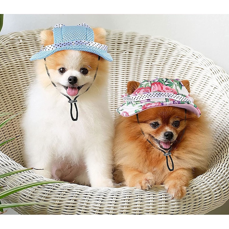 Dog Cat Pets Hats, Caps & Bandanas Bandanas & Hats Sport Hat Visor Cap Puppy Clothes Fashion Sports & Outdoors Dog Clothing for Husky Labrador Alaskan Malamute Golden Retriever Dalmatian 5