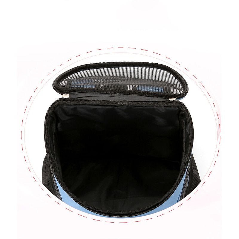 Portable Foldable Mesh Pet Carrier Dog Backpack Breathable Bag Dog Cat Large Capacity Outdoor Travel Carrier Double Shoulder Bag3