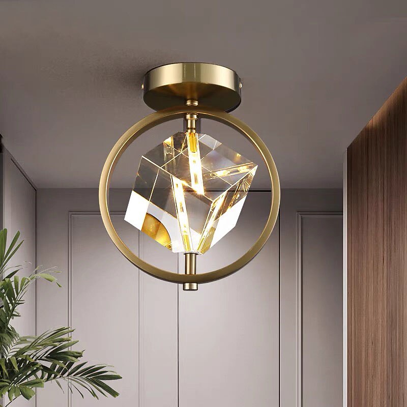 21cm Ceiling Lights Island Design Ceiling Lights Metal Electroplated Modern 220-240V