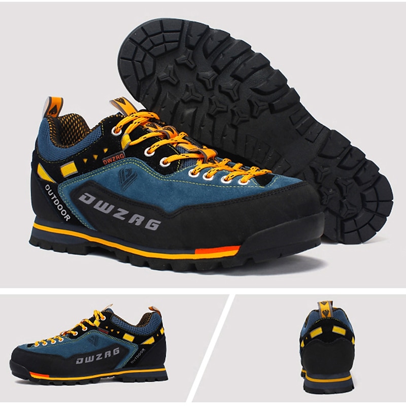 Men's Waterproof Hiking Shoes - Durable Outdoor Trekking Sneakers with Non-Slip Sole2