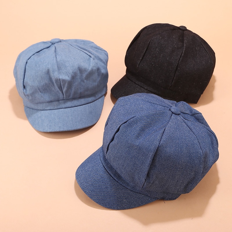 Newsboy Cap Summer Autumn Women Hat New Fashion Street Ladies Retro Octagonal Cap Women Berets Cap Artist Painter Hat 2025 - $14.99
