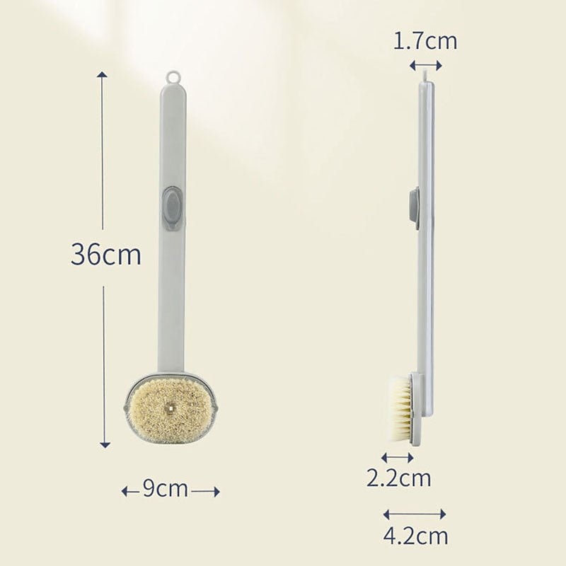 Long Handle Bath Massage Cleaning Brush Brush & Comb Easy to Use Modern Mixed Material tools Shower Accessories2