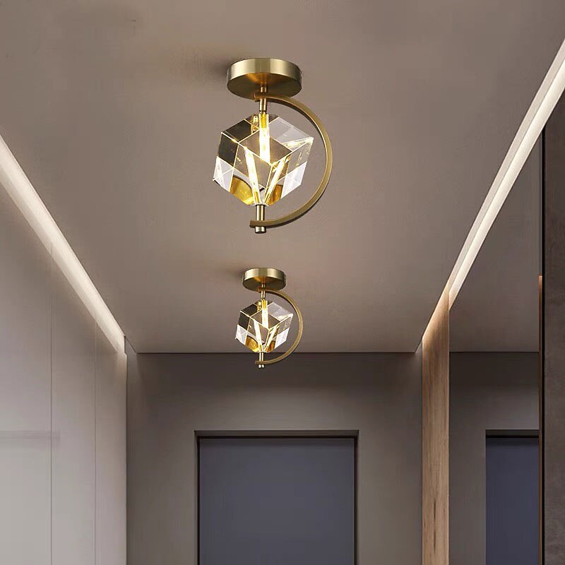 21cm Ceiling Lights Island Design Ceiling Lights Metal Electroplated Modern 220-240V2
