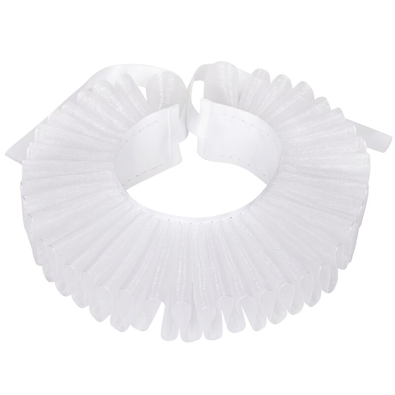 Retro Vintage Medieval Renaissance Ruff Collar Fancy Dress Men's Women's Masquerade Party / Evening Carnival of Venice Adults' Collar2