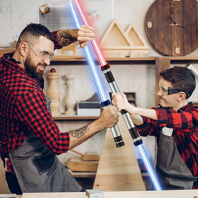 LED Light Up Toys with Sound Retractable 7 Colors LED Light Up Toys Graduation Gift for Boys Kids Party Favors - 2 Packfor Gift for Boy&Girls4