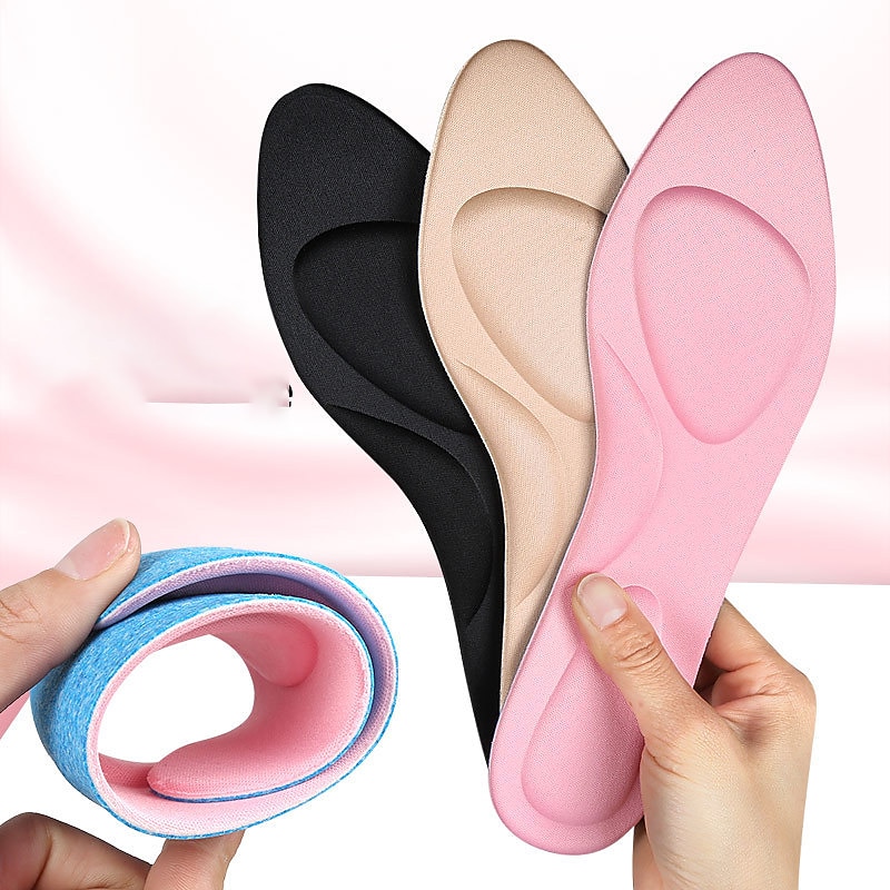 1 Pair Multi-Color Memory Foam Insoles for Shoes - Soft Cushioning, Shock Absorption, Non-Slip Design, Unisex Comfort for Sports, Casual, and Formal Footwear2