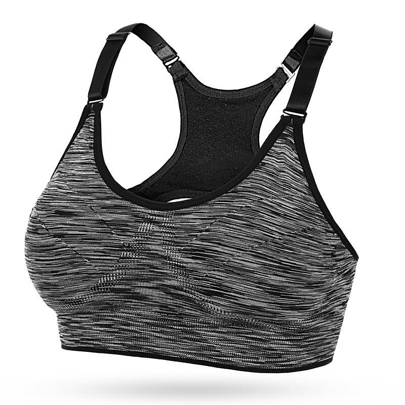Sports Bra Shockproof Foreign Trade Quick-Drying Section Dyed No Steel Ring Yoga Underwear Training Running Fitness Underwear