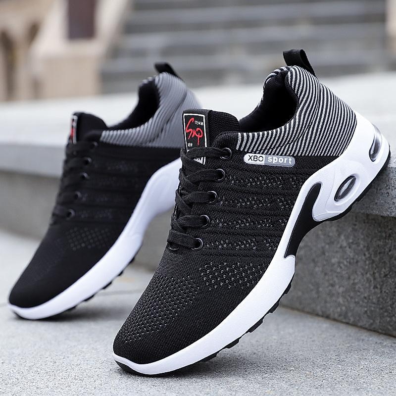 Men's Unisex Sneakers Sporty Casual Classic Outdoor Athletic Daily Running Shoes Rubber Black Red Blue Winter Fall Spring3