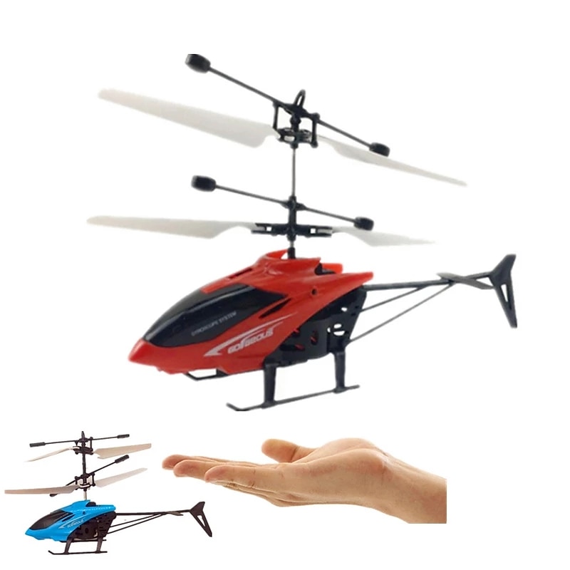 2.4Ghz 2 Channels Alloy Mini RC Helicopter with LED Light for Kids Adult Indoor RC Helicopter Best Gift for Boys Girls 6
