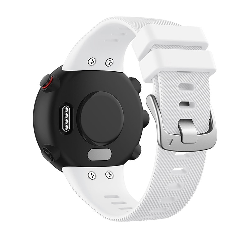 Watch Band for Garmin Forerunner 45S Forerunner 45 Silicone Replacement  Strap Waterproof Adjustable Breathable Sport Band Wristband2