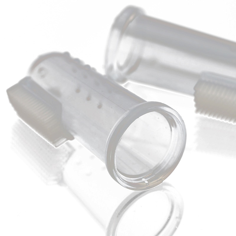 Pet Finger Toothbrush Silicone Toothbrush Puppy Cat Finger Brush Fingers Pet Supplies4